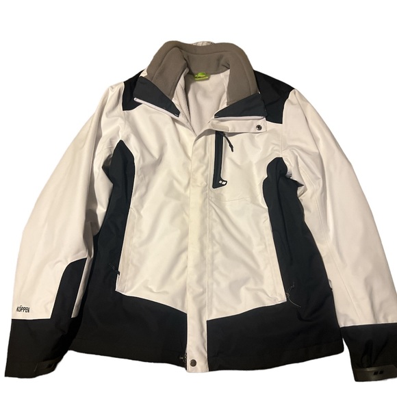 KOPPEN WOMANS WINTER JACKET W/ FLEECE REMOVABLE INTERIOR JACKET. - Picture 1 of 2